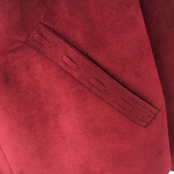 Vintage ULTRA SUEDE OLYMPIC FASHIONS Blazer Jacket - Picture 4 of 11